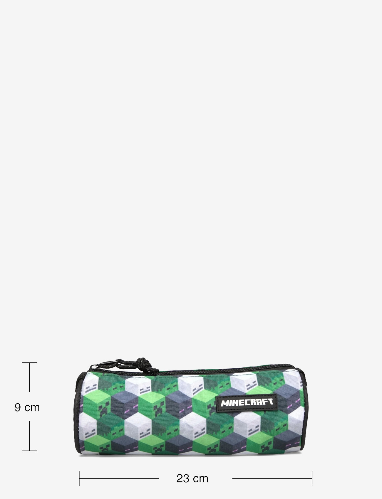 Minecraft - MINECRAFT, Round pencil case, 22 x 7 cm - federmäppchen - green - 3