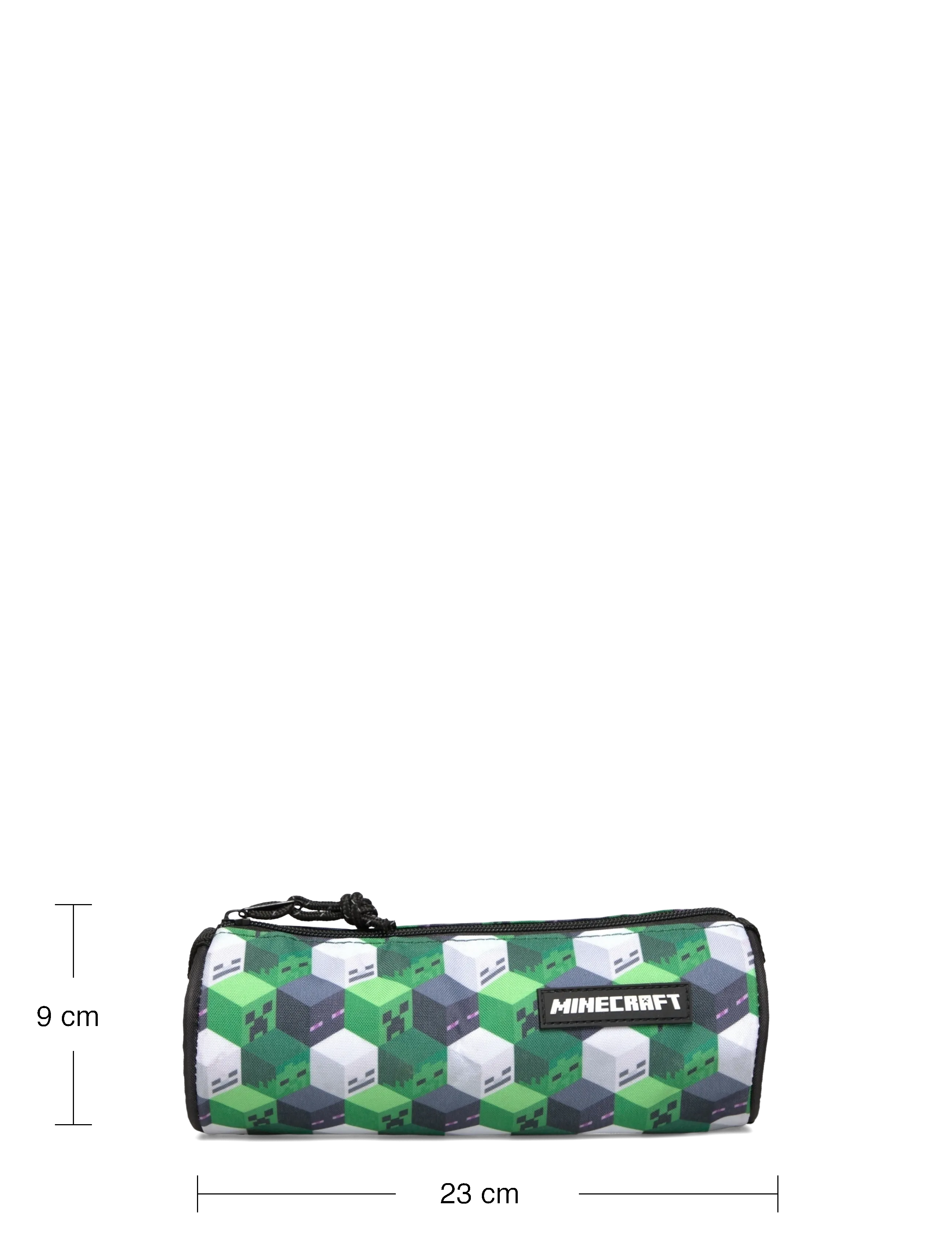 Minecraft - MINECRAFT, Round pencil case, 22 x 7 cm - etui - green - 3