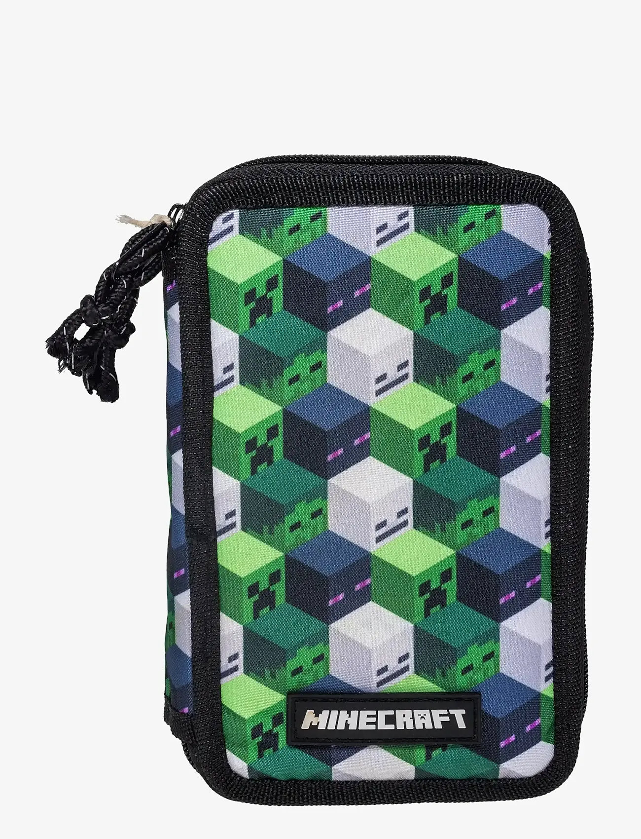 Minecraft - MINECRAFT, Fylld dubbeldäckare - pennfodral - green - 0
