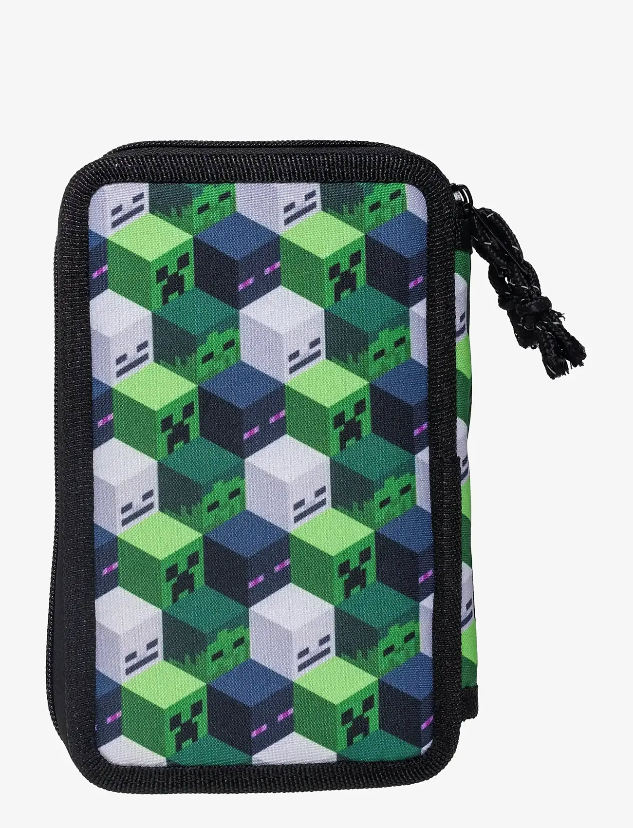 Minecraft - MINECRAFT, Fylld dubbeldäckare - pennfodral - green - 3