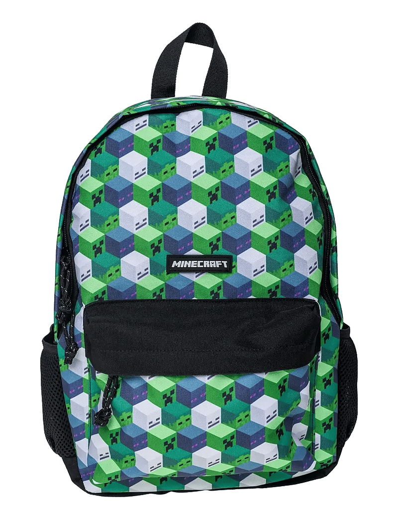 Minecraft - MINECRAFT, Backpack H38 x W28 x D13 cm - koolikotid - green - 0