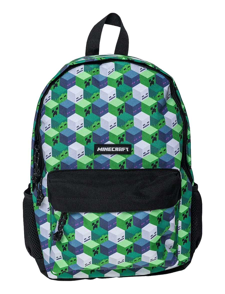 Minecraft - MINECRAFT, Backpack H38 x W28 x D13 cm - reput - green - 0