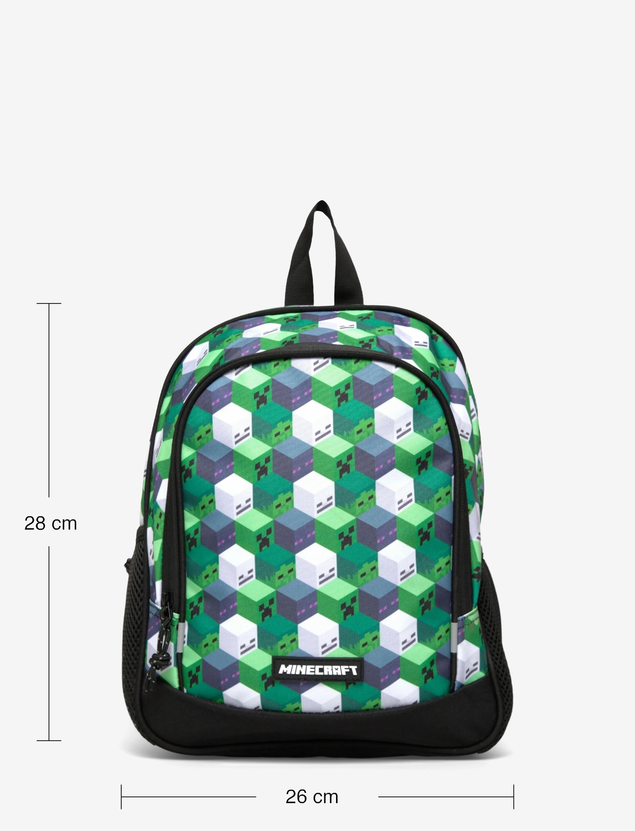 Minecraft - MINECRAFT, Medium backpack, 35 x 26 x 18 cm - school bags - green - 3
