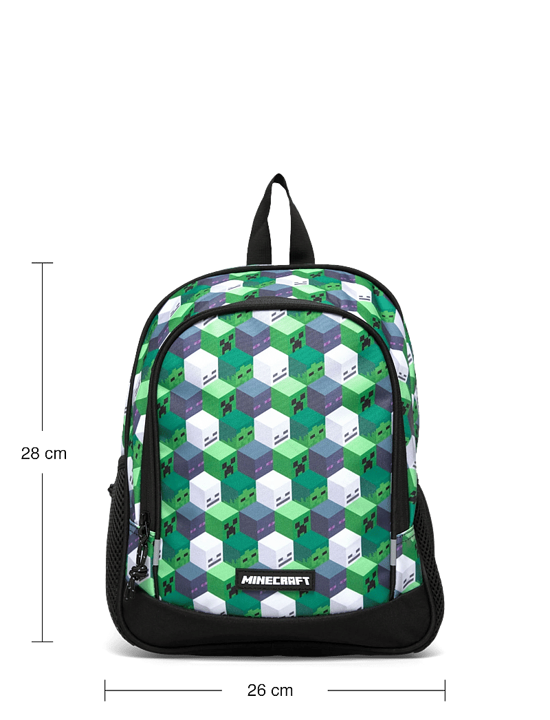 Minecraft - MINECRAFT, Medium backpack, 35 x 26 x 18 cm - koolikotid - green - 3