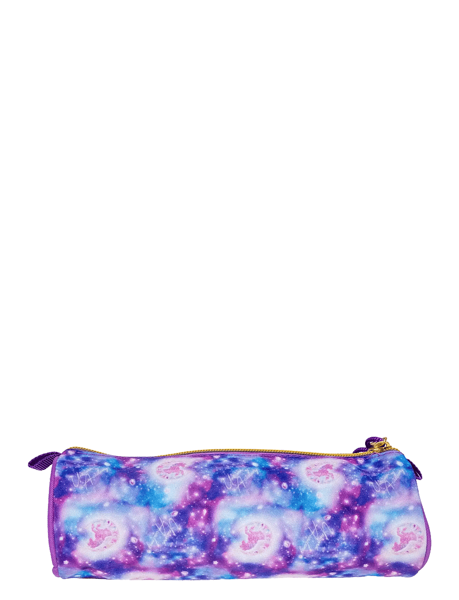 Unicorn Academy - UNICORN ACADEMY, Round pencil case, 22 x 7 cm - federmäppchen - purple - 1