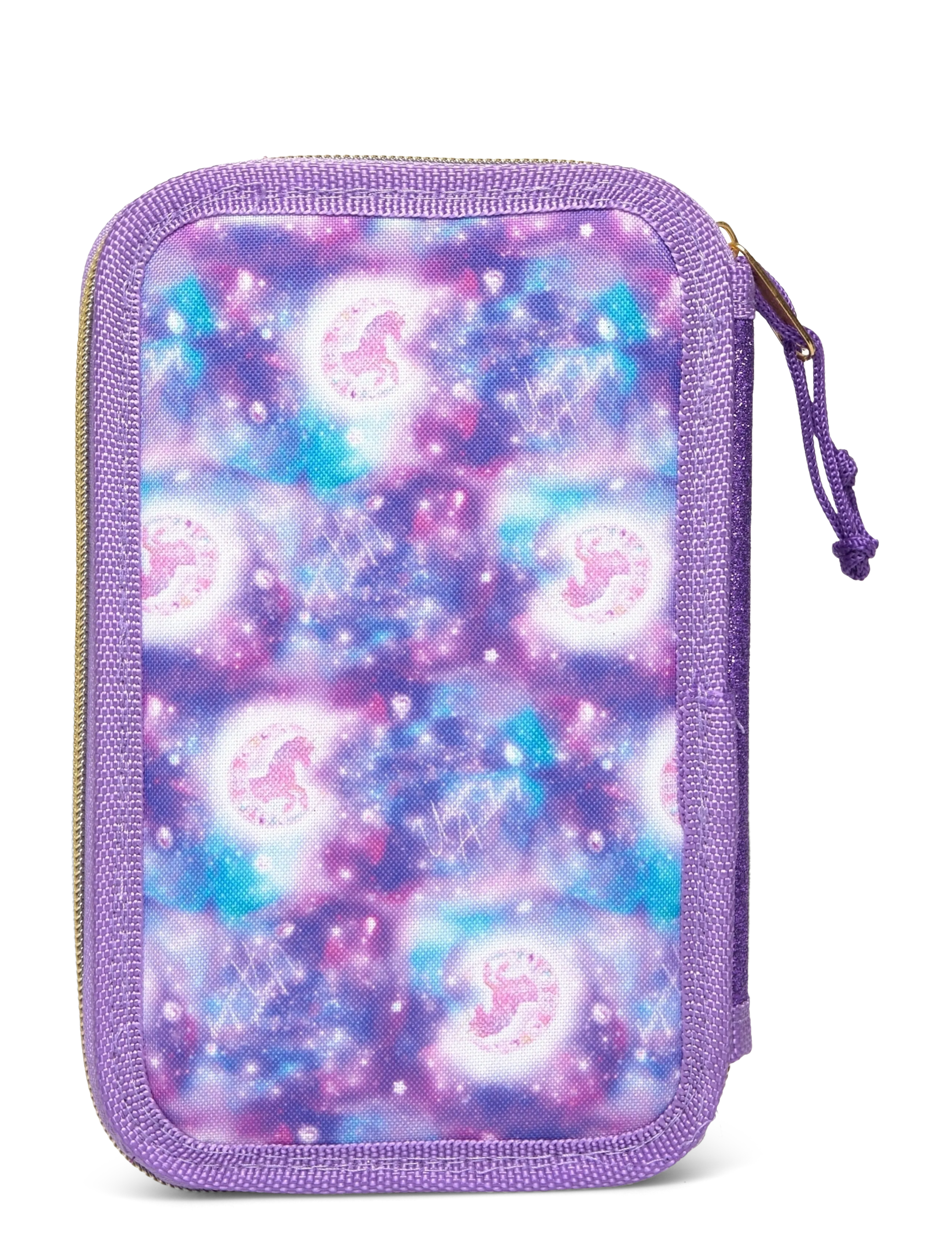 Unicorn Academy - UNICORN ACADEMY, Filled double pencil case - etui - purple - 1