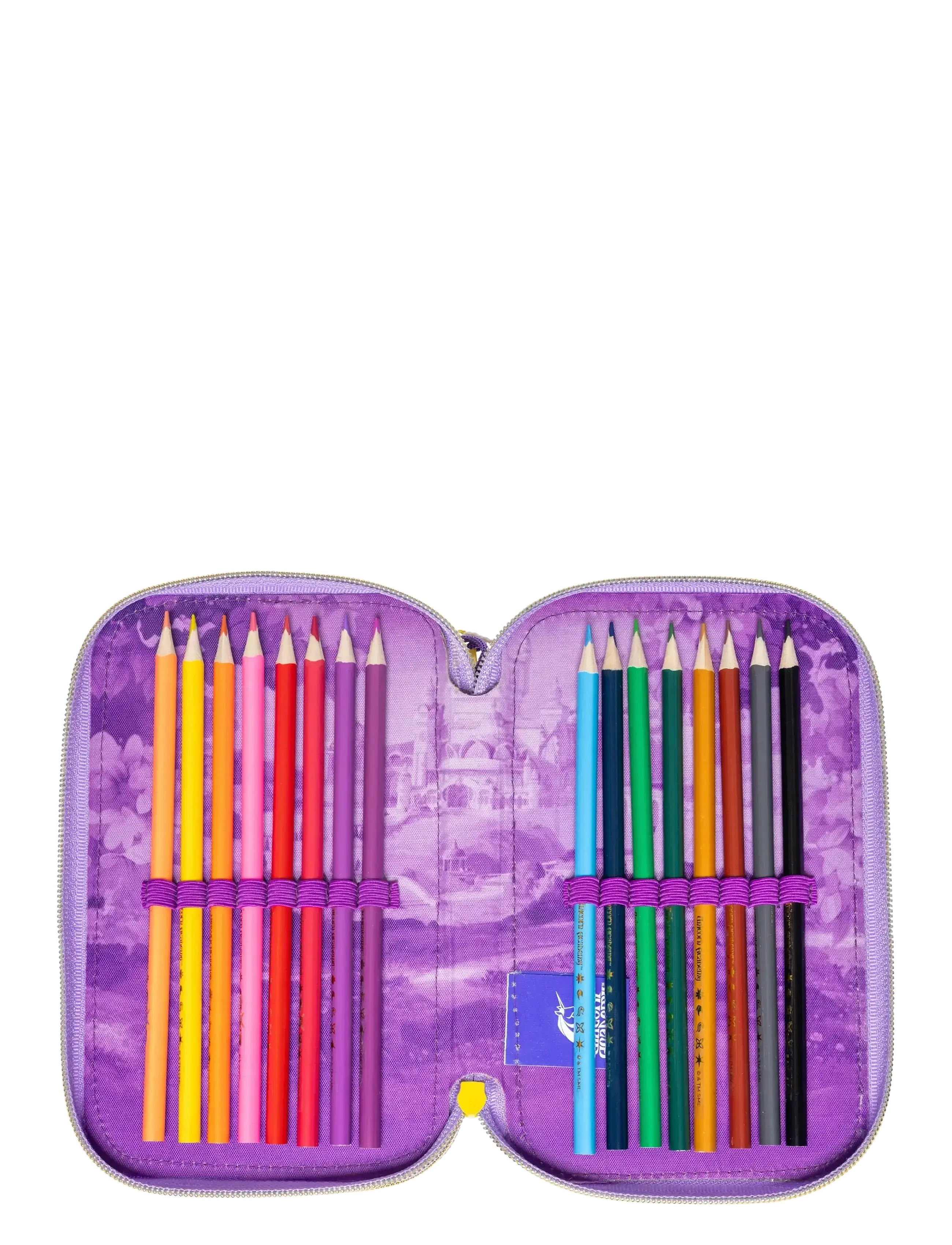 Unicorn Academy - UNICORN ACADEMY, Filled double pencil case - etui - purple - 3