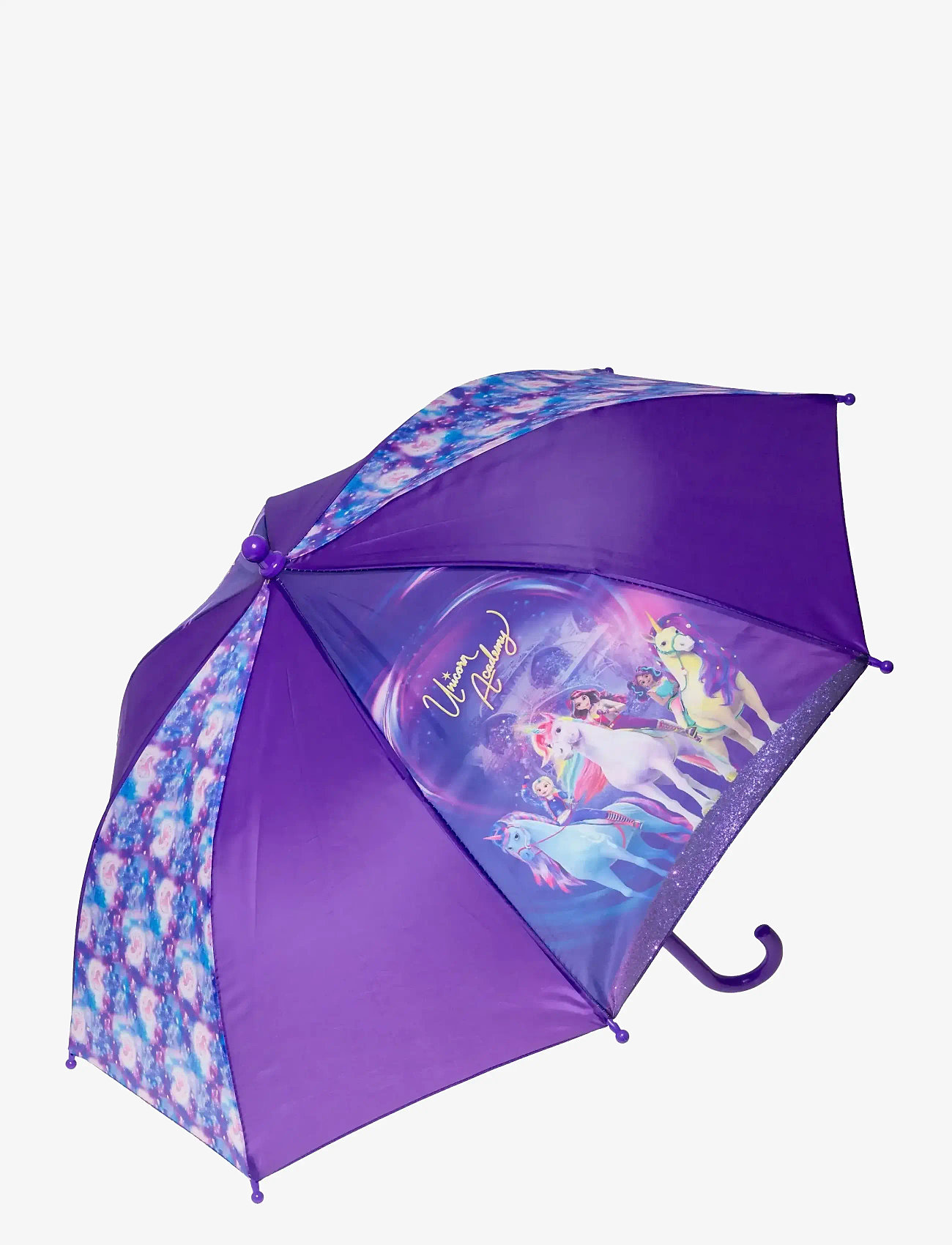 Einhorn - UNICORN ACADEMY, Umbrella, L 58 cm x 70 cm - regenschirme - purple - 0