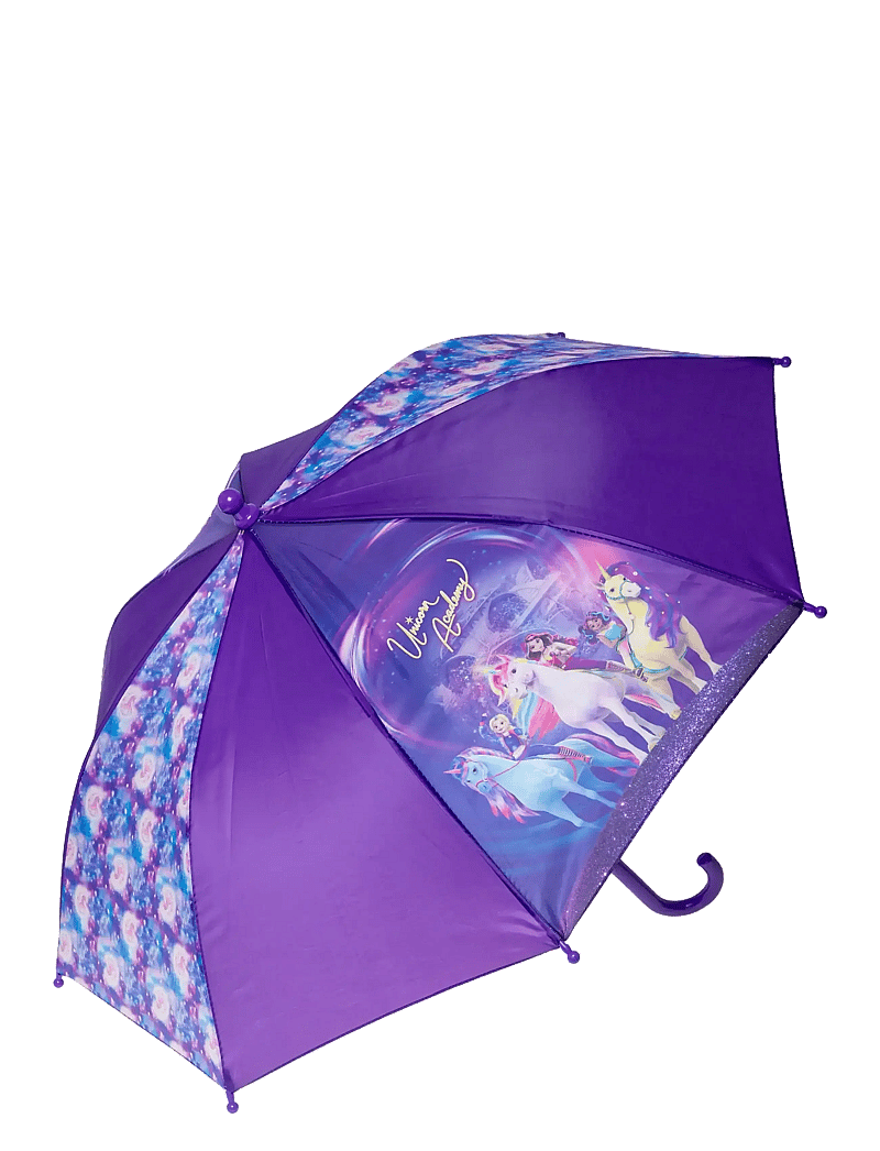 Einhorn - UNICORN ACADEMY, Umbrella, L 58 cm x 70 cm - regenschirme - purple - 0
