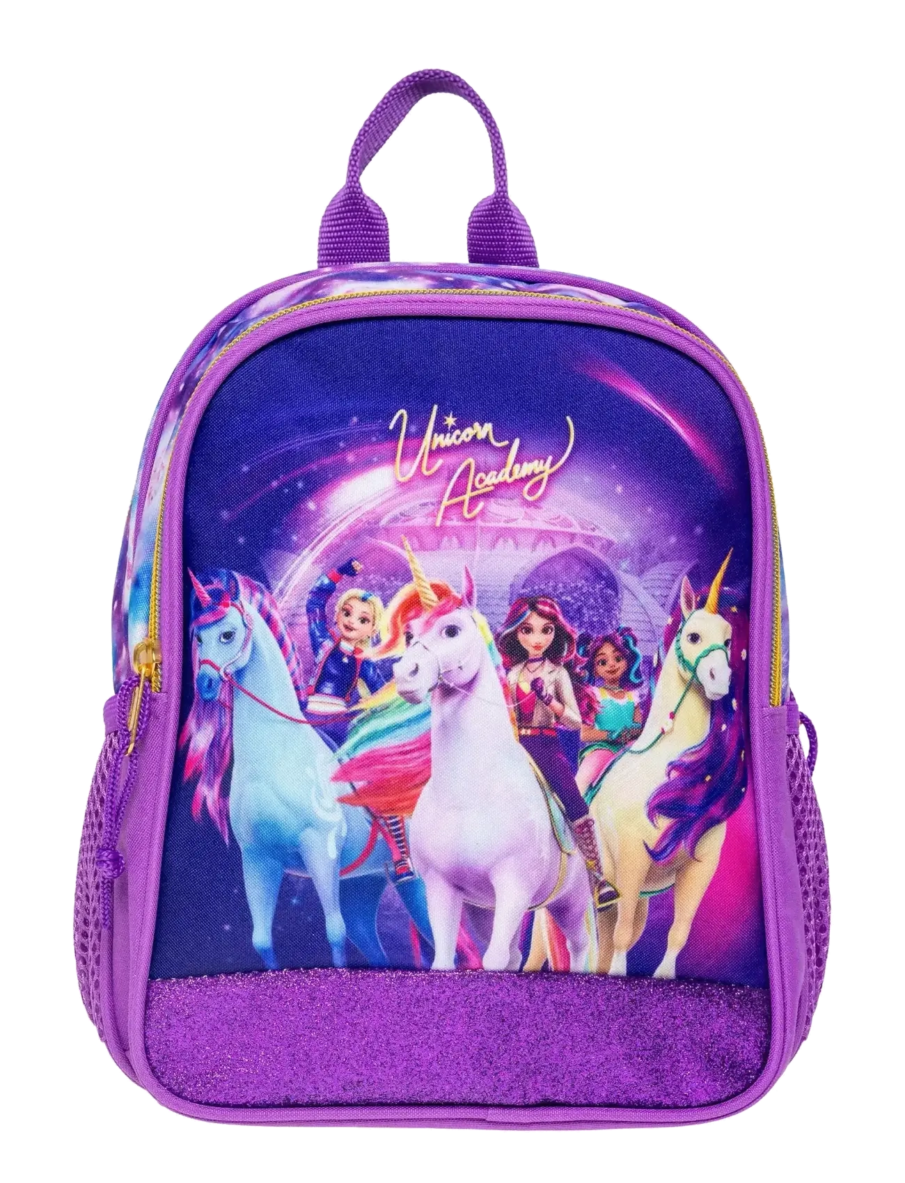 EUROMIC Unicorn Academy, Lille Rygsæk 26,5x21x10 Cm Lila - One Size - Kinder
