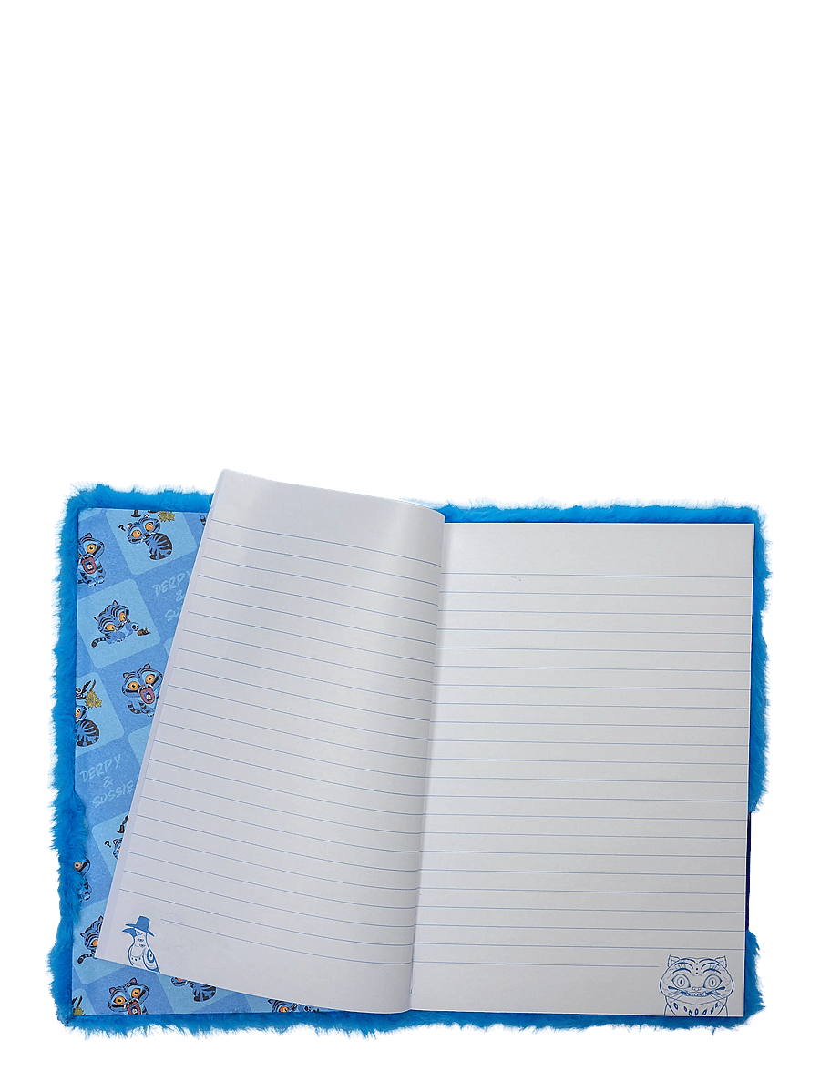 Demon Hunters - Kpop Demon Hunters Fuzzy notebook - kalender & notizbücher - blue - 1