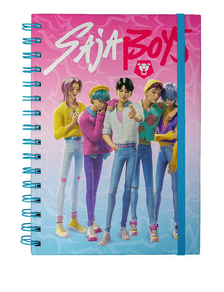 Demon Hunters - Kpop Demon Hunters A5 wiro notebook - kirjatarbed - multi coloured - 1