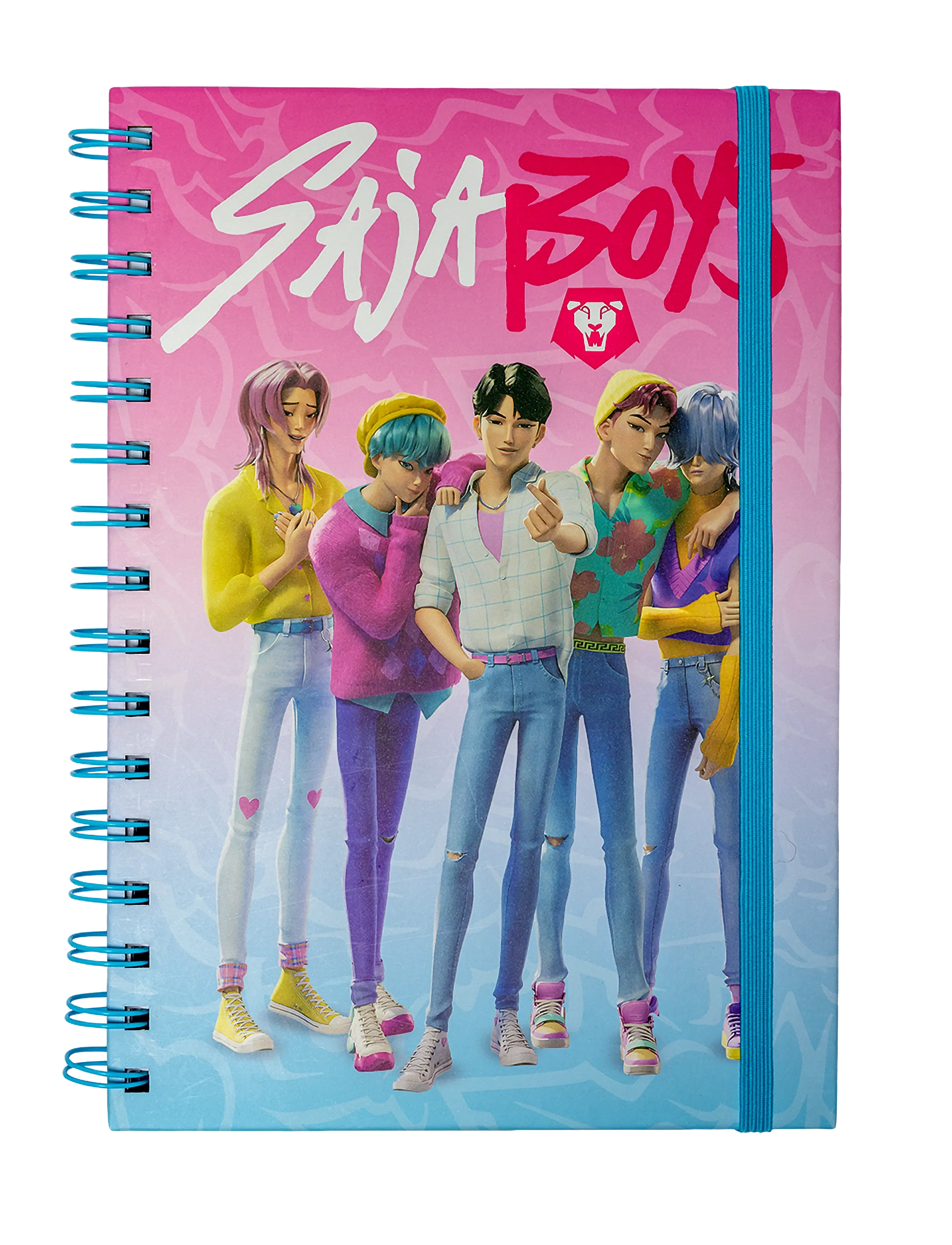 Demon Hunters Kpop A5 Notesbog, One Size, Drawing, Mehrfarbig/gemustert - Stationery, Kinder