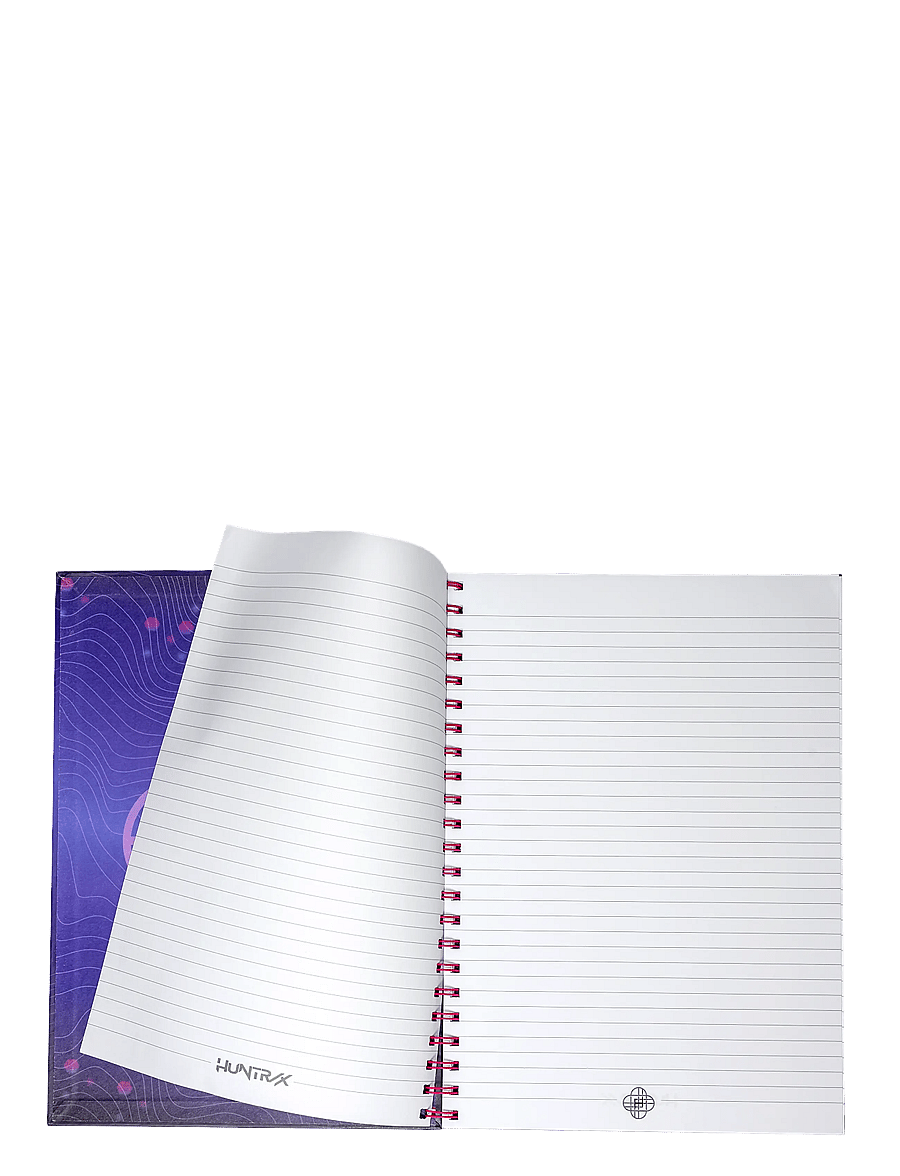 Demon Hunters - Kpop Demon Hunters A4 wiro notebook - kalender & notizbücher - purple - 1
