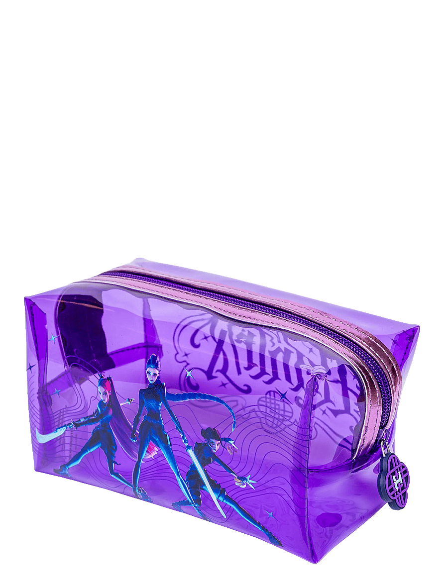 Demon Hunters - Kpop Demon Hunters Transparent pennfodral - skrivset - purple - 1