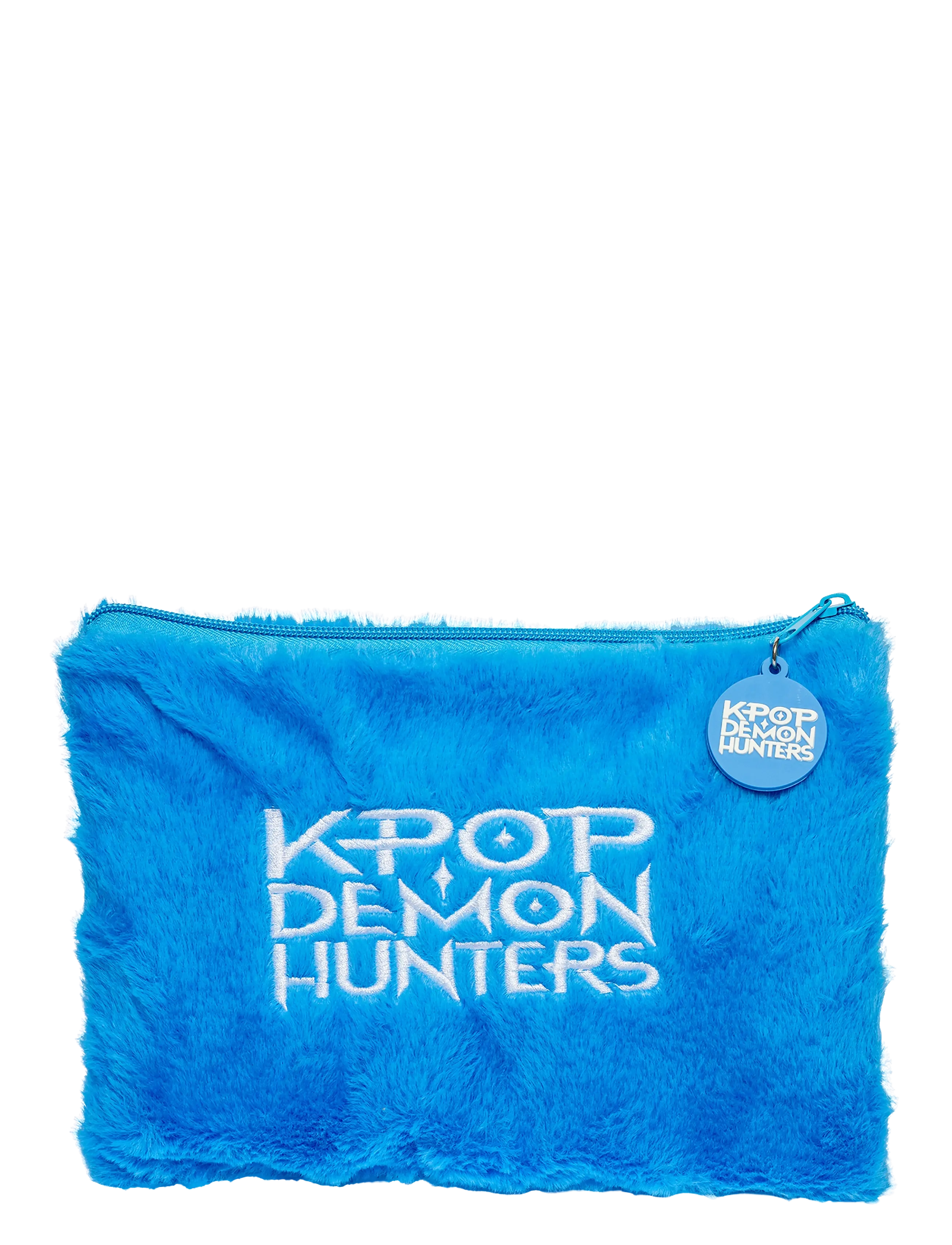 Demon Hunters - Kpop Demon Hunters Fuzzy pencil case - blue - 1