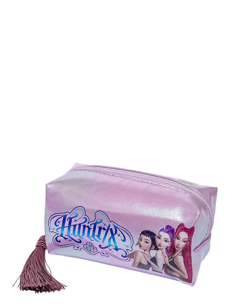 Demon Hunters - Kpop Demon Hunters Pencil case with tassel - schreibwaren - purple - 0
