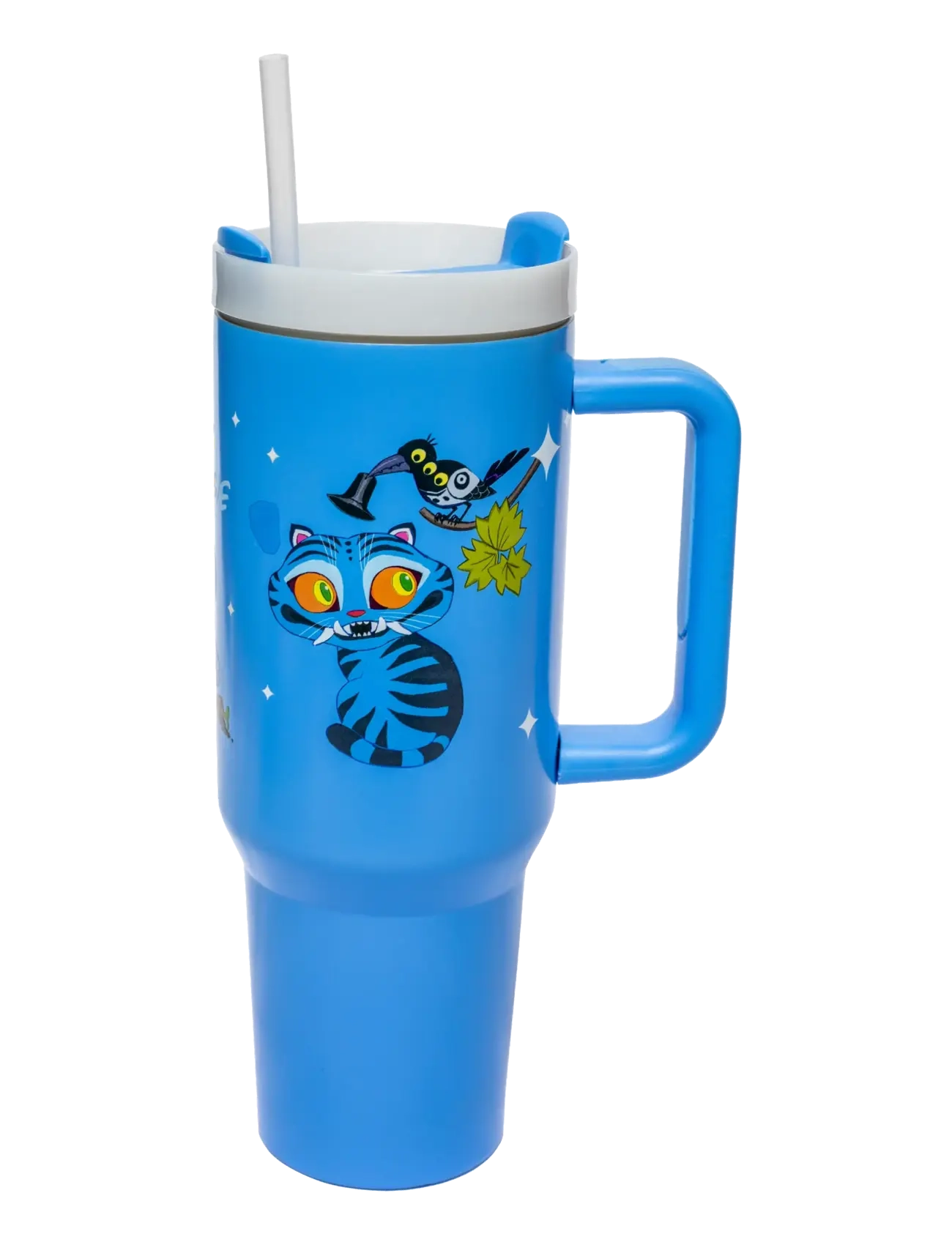 Euromic - KPop Demon Hunters Tumbler med plys - blue - 1
