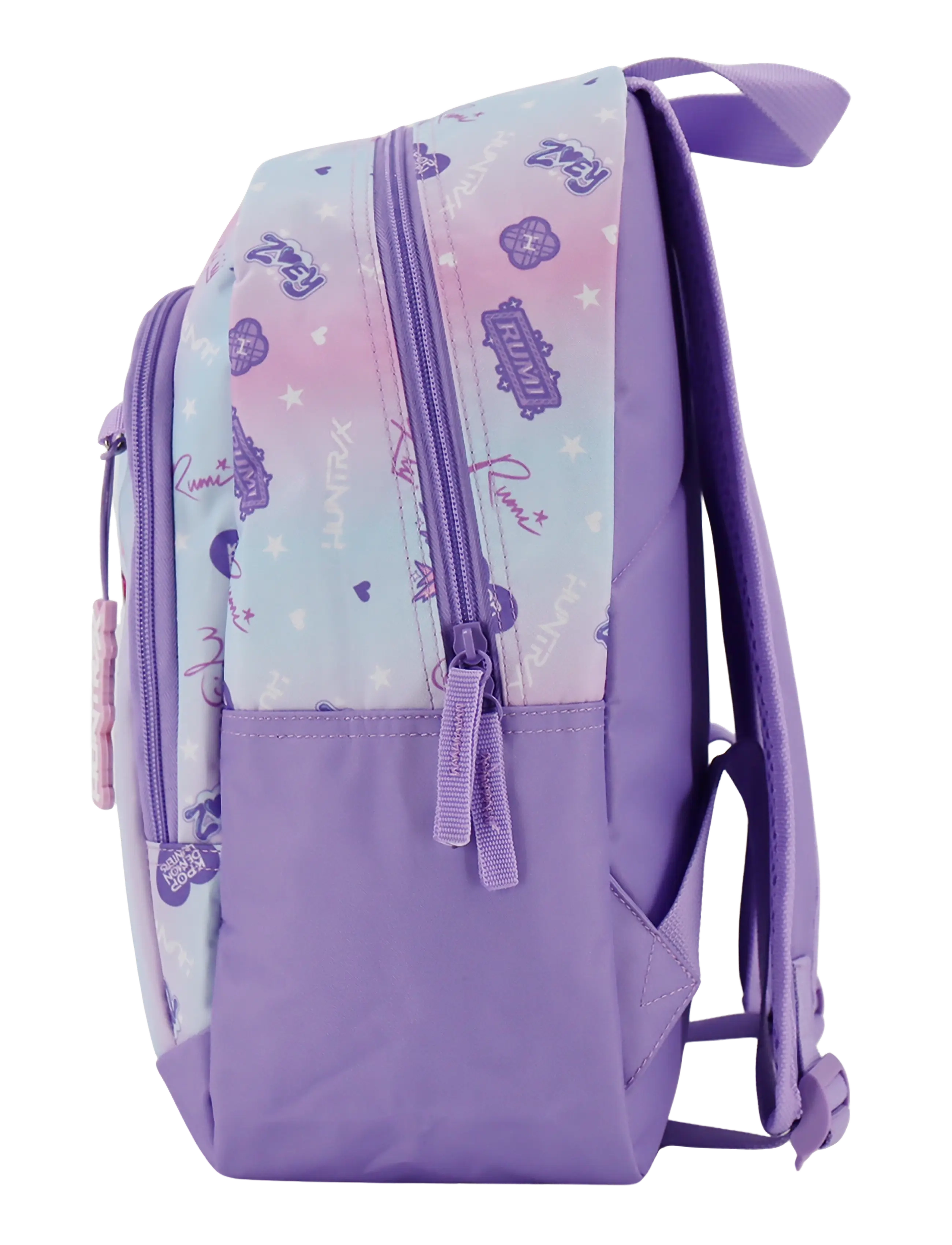 Demon Hunters - Kpop Demon H. Lilac backpack with 2 compartments - koolikotid - pink - 4