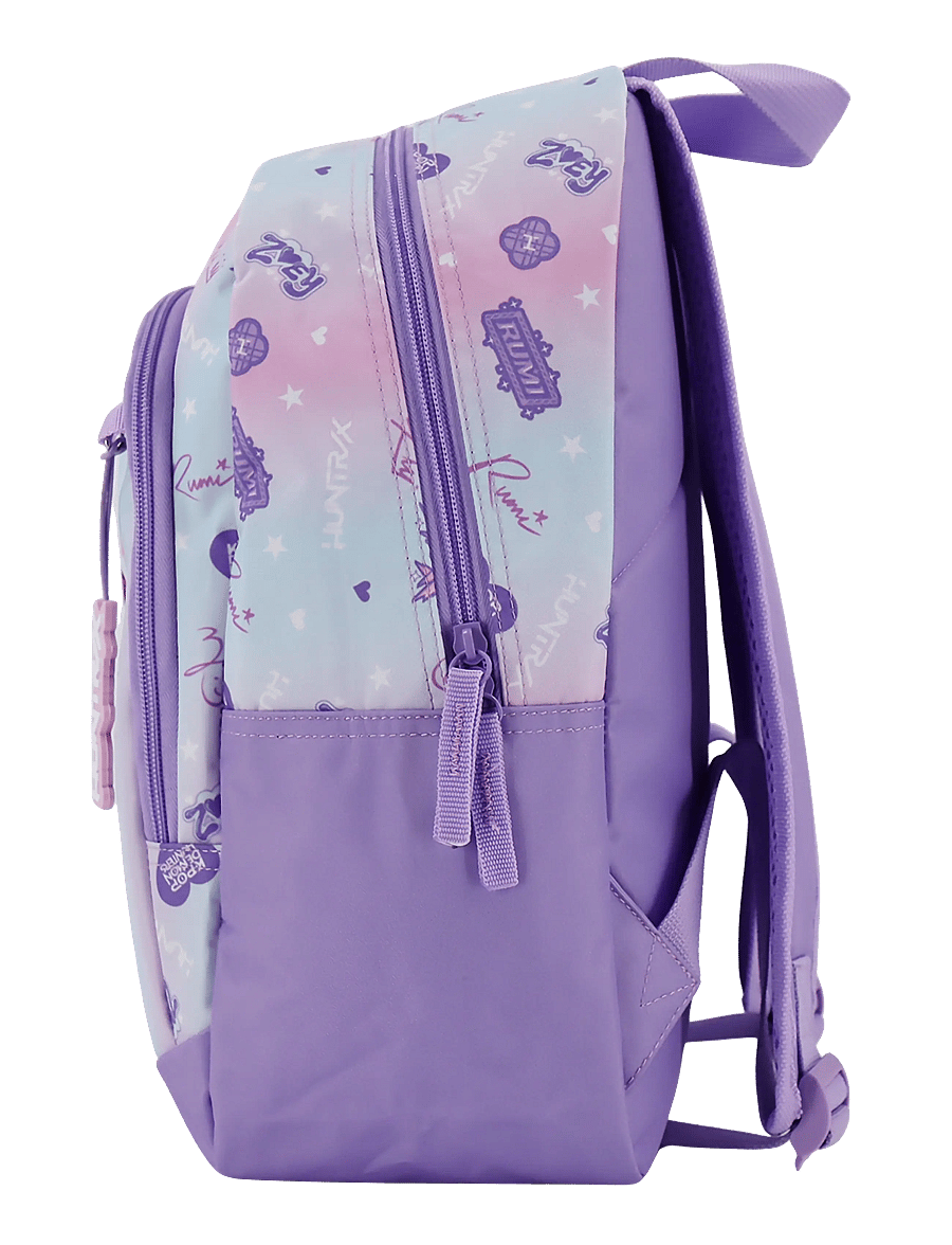 Demon Hunters - Kpop Demon H. Lilac backpack with 2 compartments - koolikotid - pink - 4