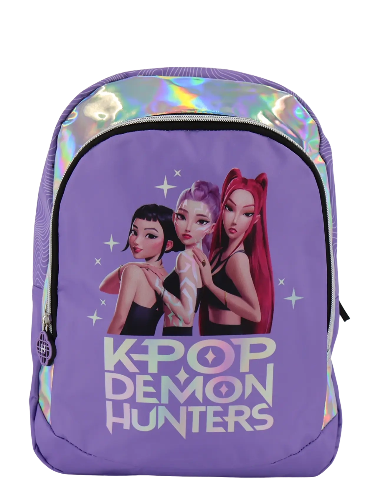Demon Hunters Kpop Lilla Rygsæk Med 2 Rum, One Size, Bags, Lila - Backpacks, Kinder