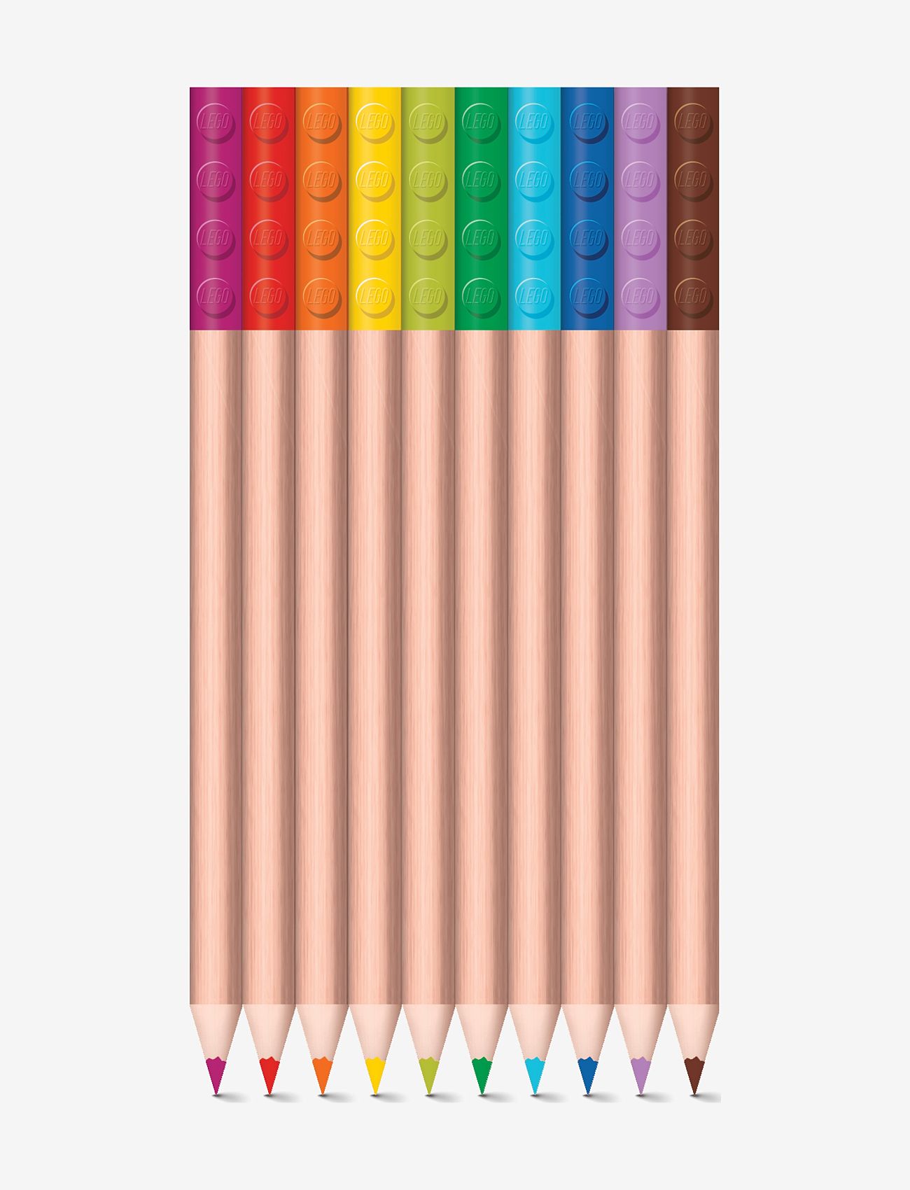 Euromic - LEGO STATIONERY color pencils - yellow - 2