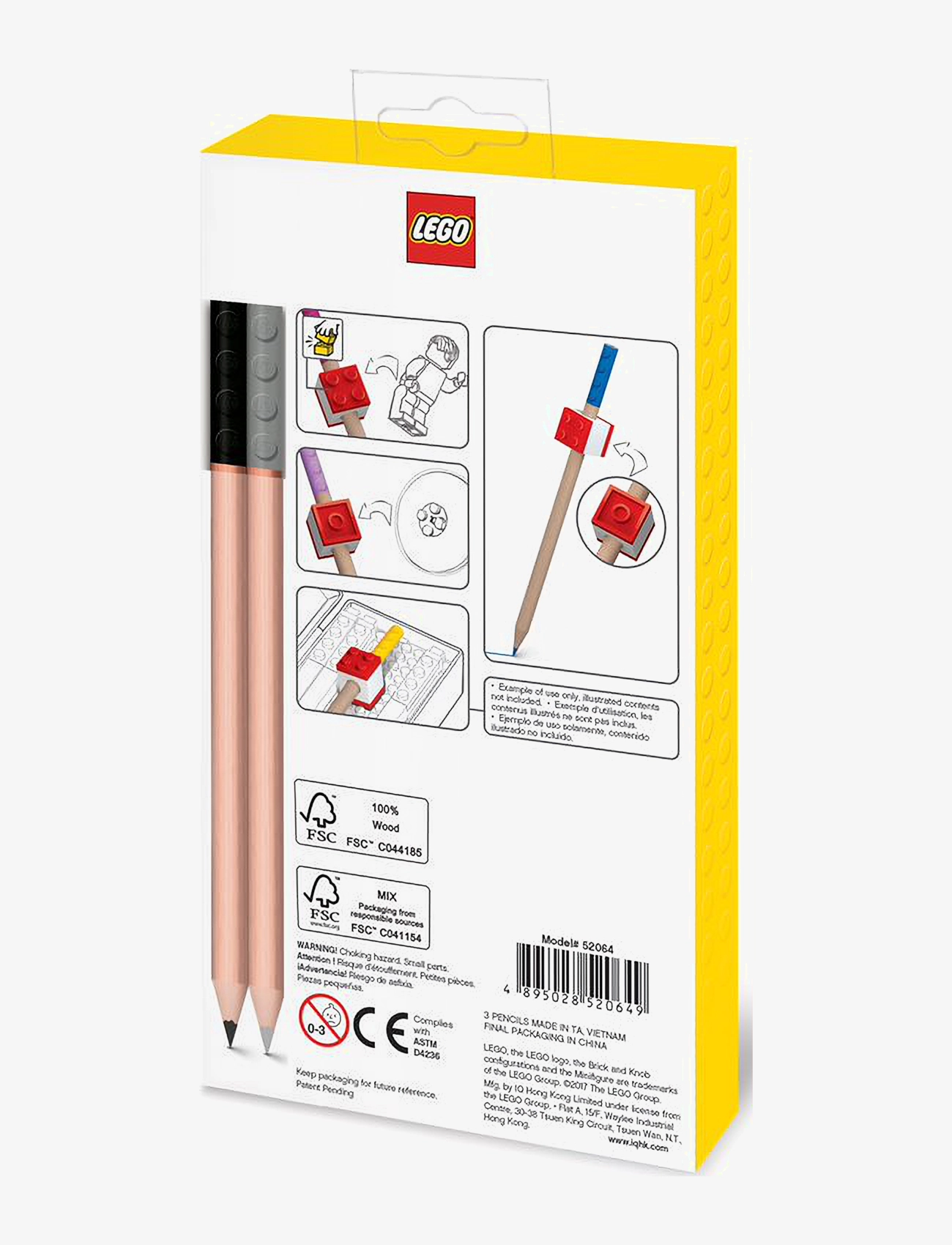 LEGO - LEGO STATIONERY color pencils - crayons - yellow - 3