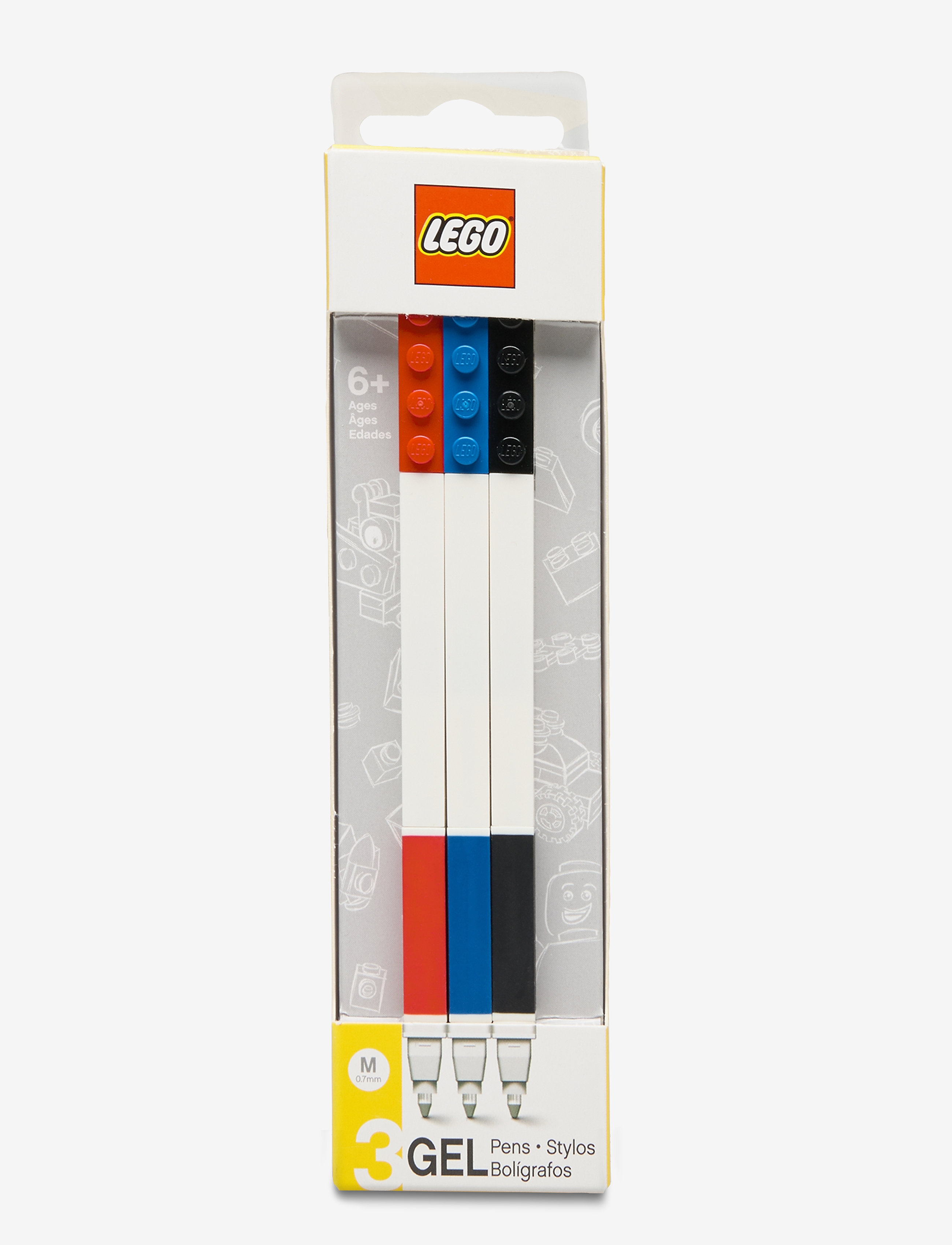LEGO Stationery Gelpenne, One Size, Drawing, Mehrfarbig/gemustert - Coloured Pencils, Kinder