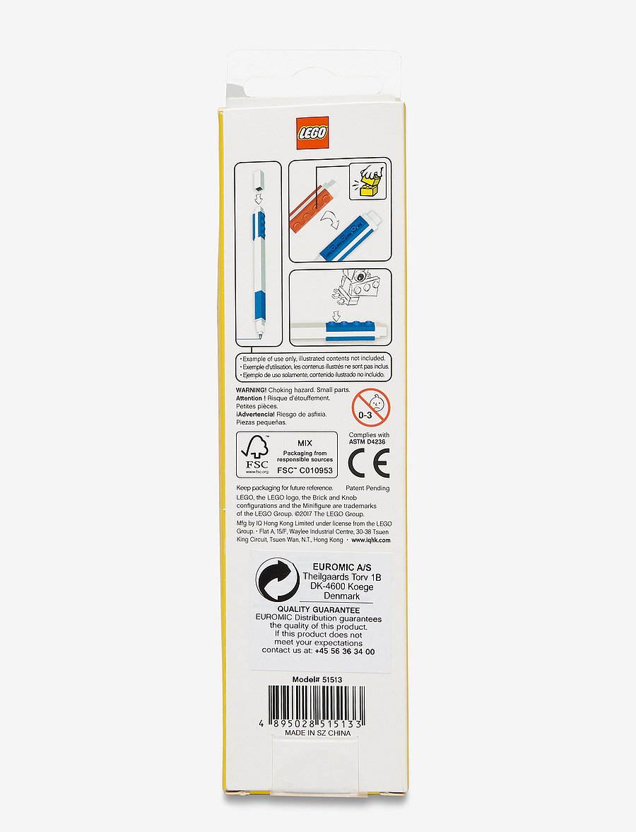 LEGO - LEGO STATIONERY gel pens - crayons - yellow - 1