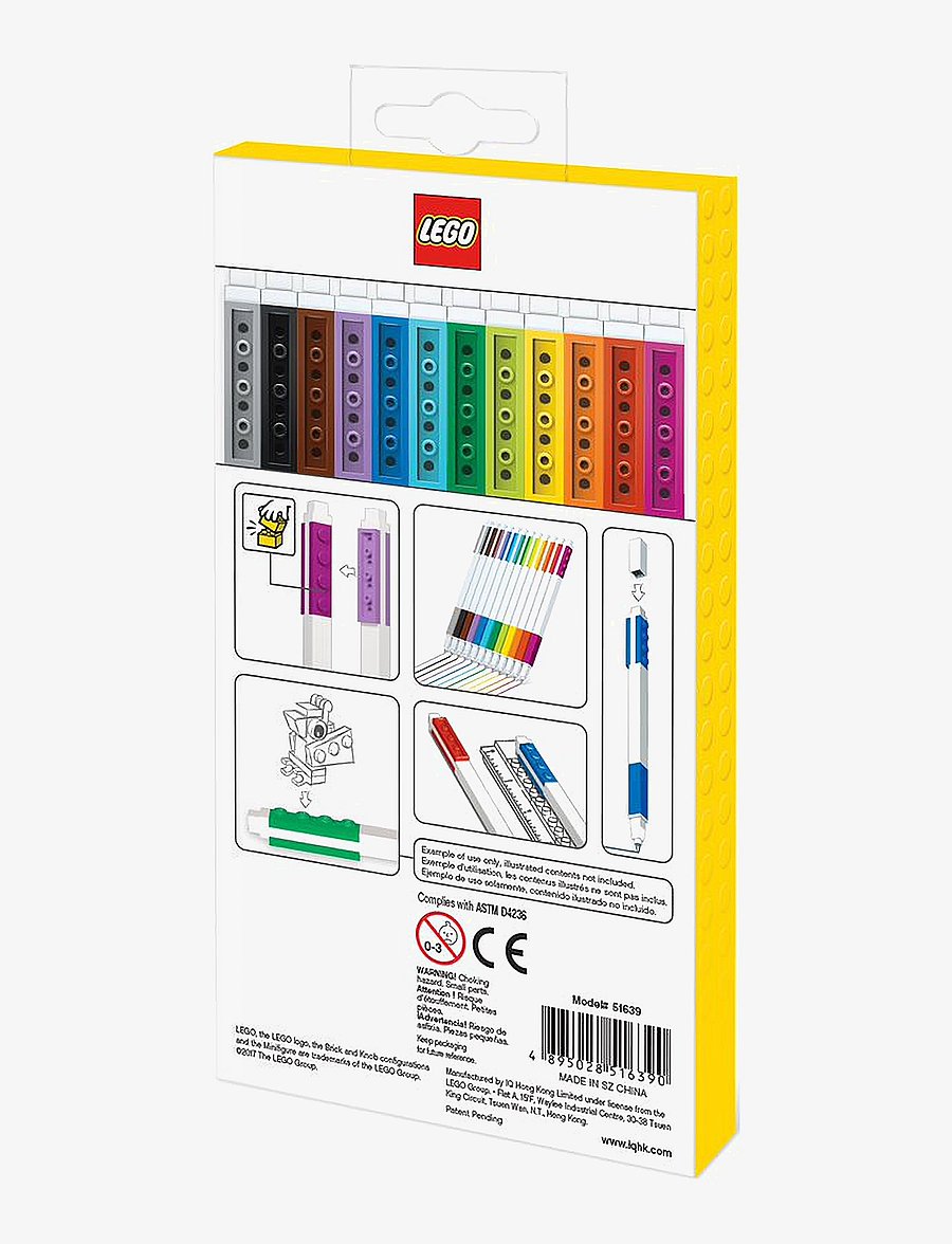 Euromic - LEGO STATIONERY gel pens - yellow - 2