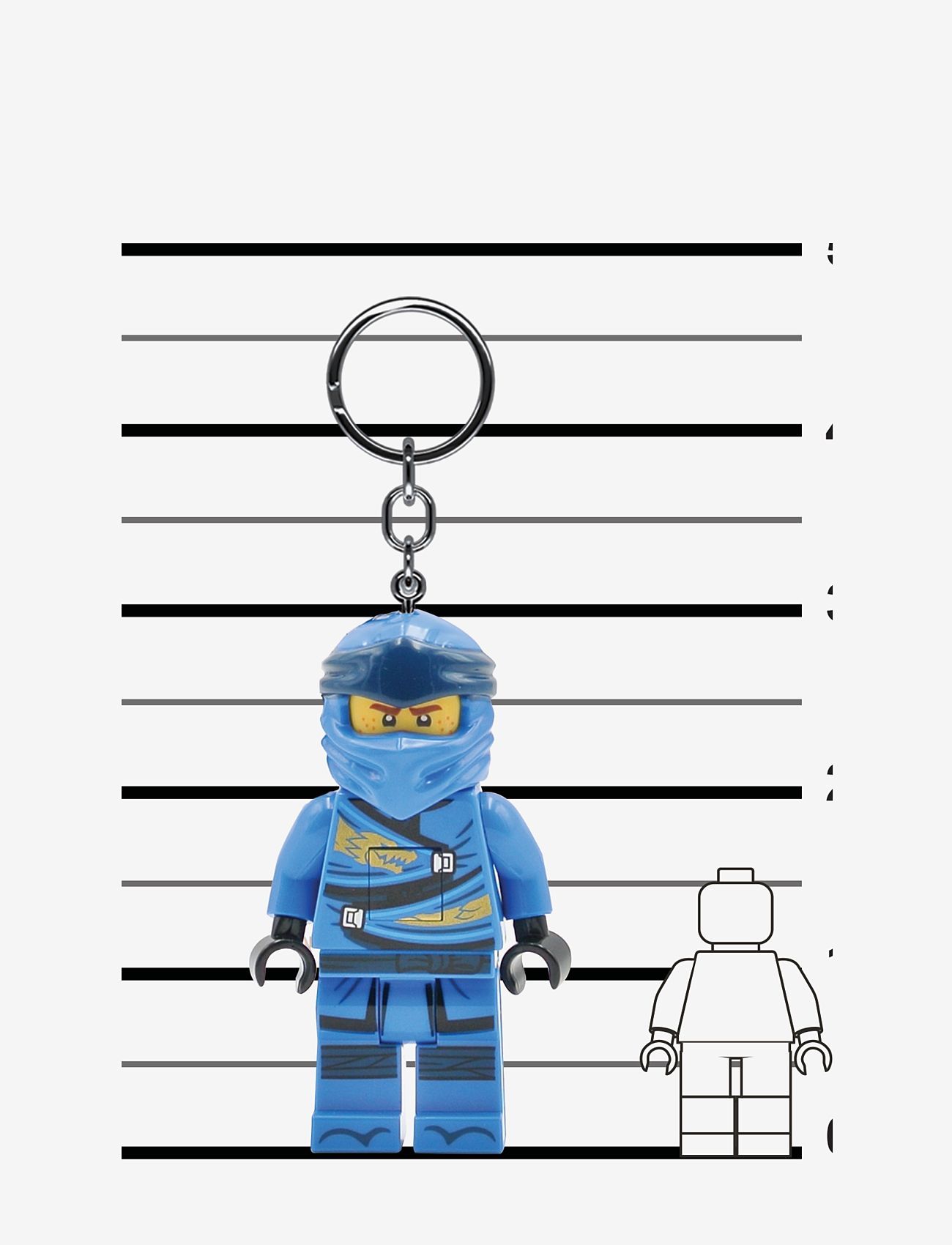 Ninjago - LEGO NINJAGO LEGACY JAY Key chain with LED light - võtmehoidjad - blue - 4