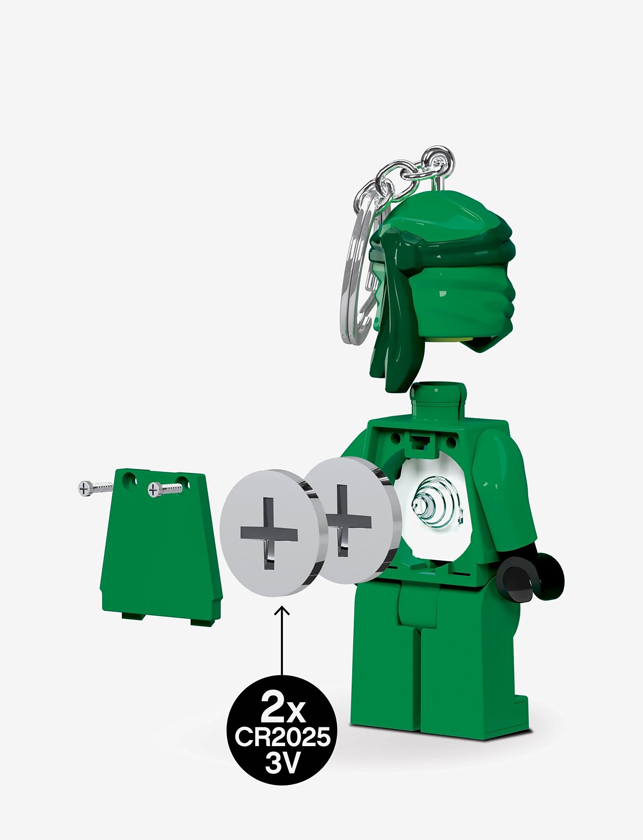 Ninjago - LEGO NINJAGO LEGACY LLOYD Nøglering med LED-lys - green - 3