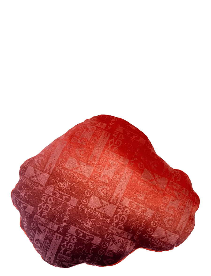 Ninjago - LEGO® NINJAGO KAI, Shaped cushion 40 cm - tekid ja padjad - red - 1