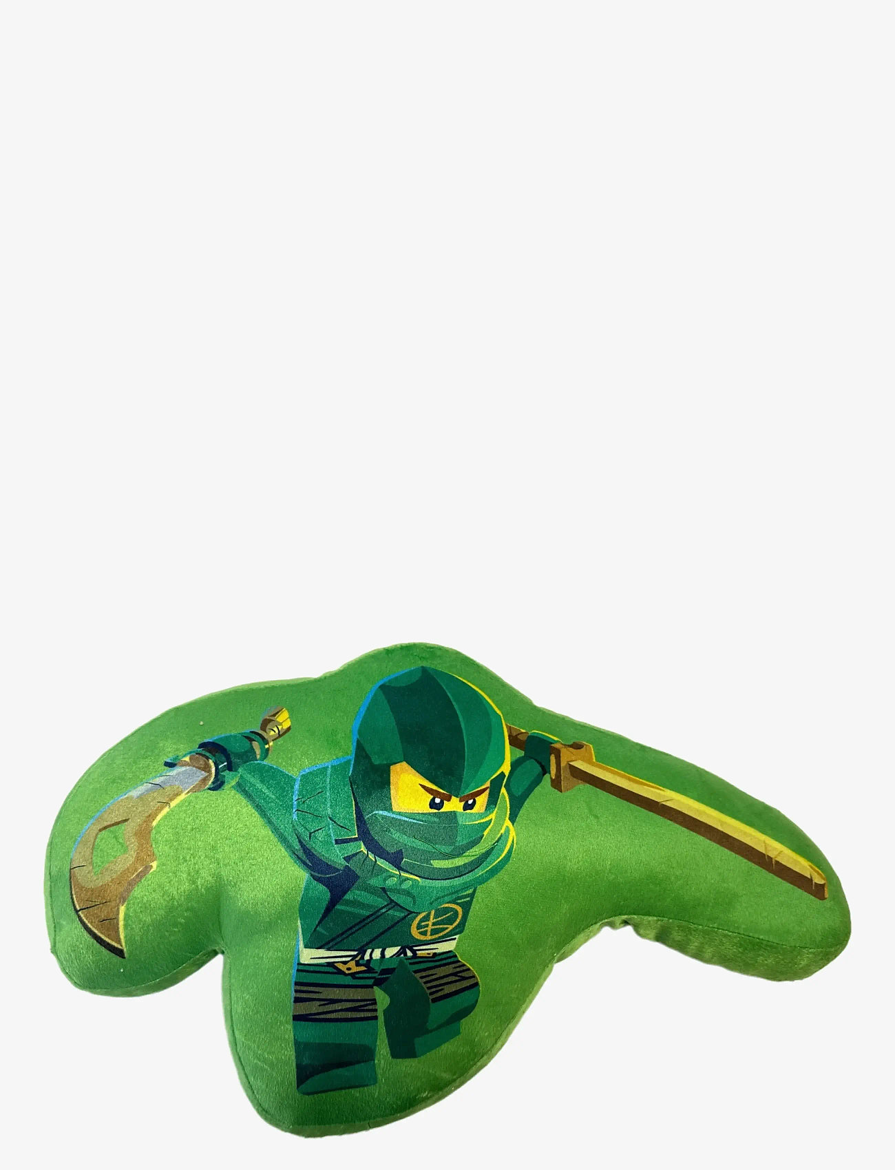 Ninjago - LEGO® NINJAGO LLOYD, Shaped cushion 40 cm - bettdecken und kissen - green - 0