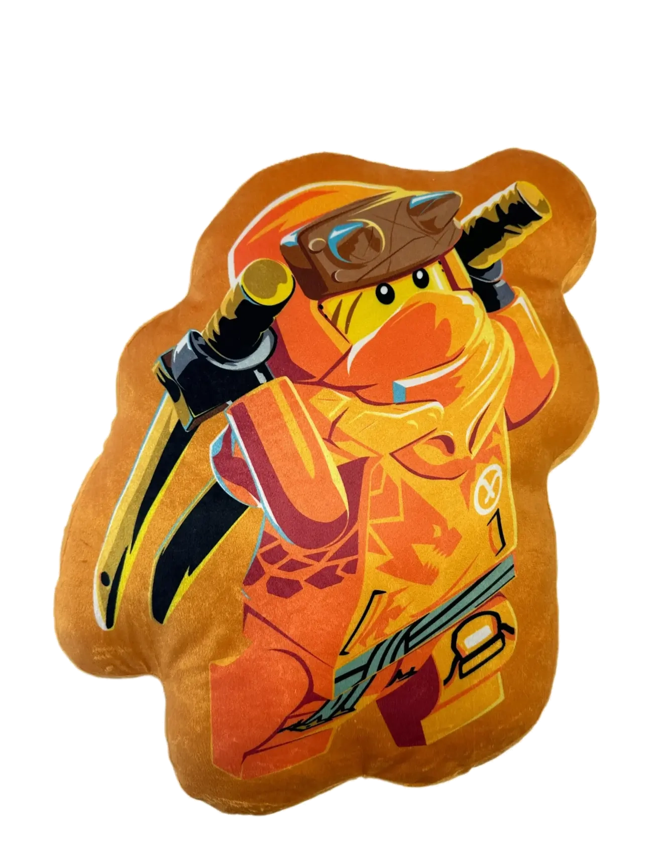 Ninjago Lego Arin Figurformede Puder, One Size, Sleep Time, Gelb - Pillows, Kinder