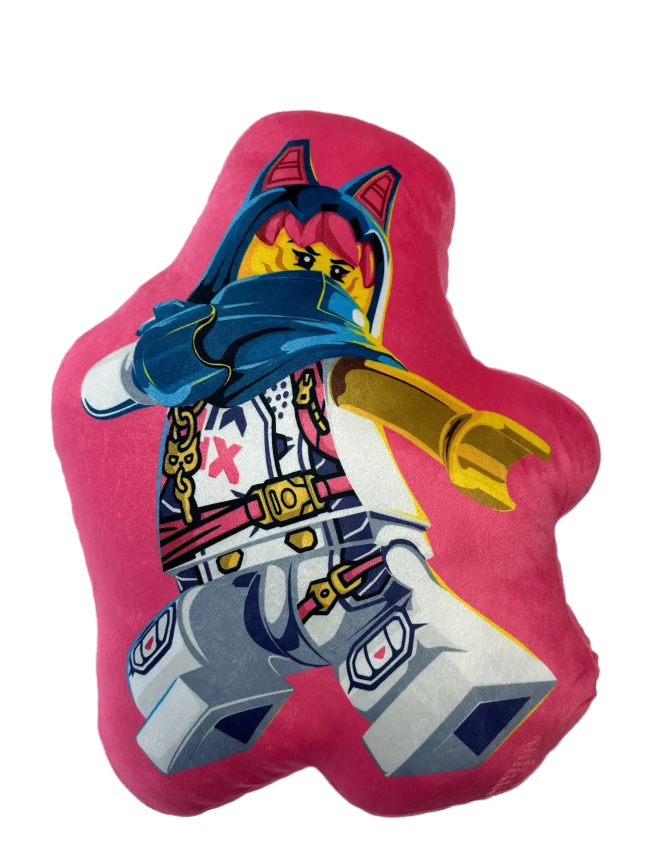 Euromic LEGO® NINJAGO SORA Shaped cushion 40 cm - Kinderzimmer - PINK / pink/rose
