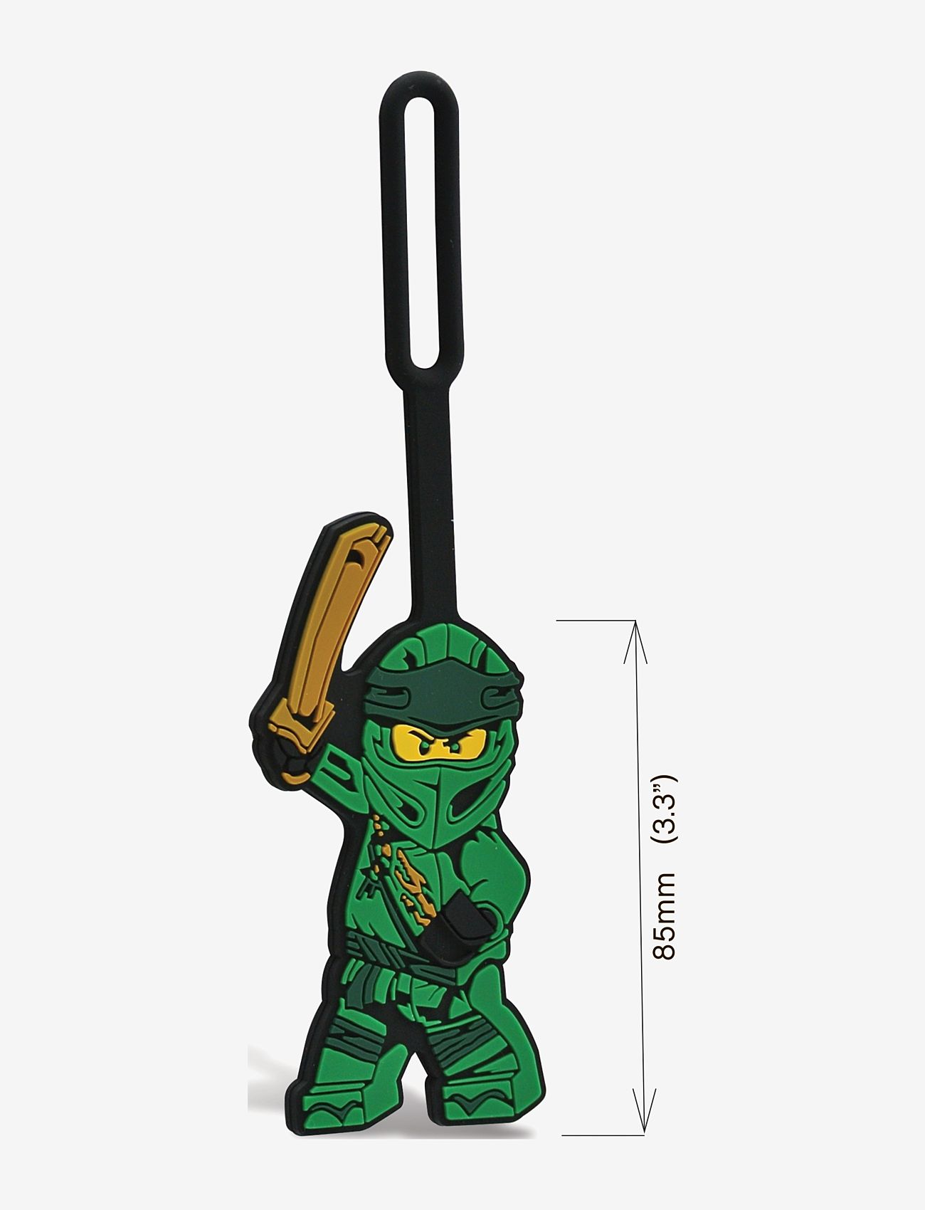 Euromic - LEGO NINJAGO Bag tag, LLOYD - green - 2