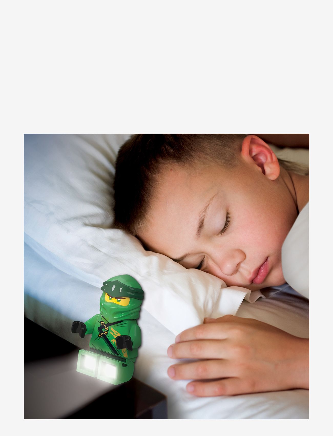 Ninjago - LEGO NINJAGO, Lommelygte med LED-lys, LLOYD 300% - elektronik & media - green - 0
