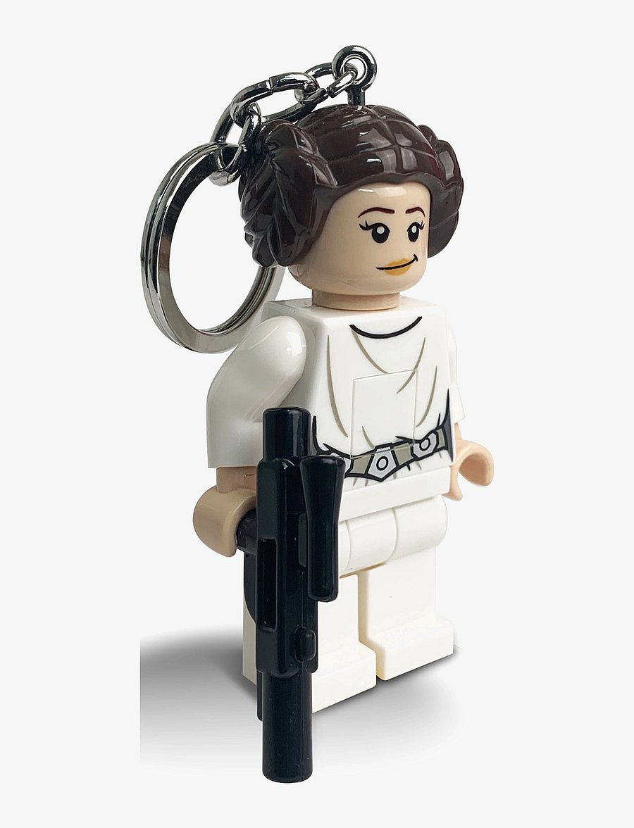 Euromic - LEGO PRINCESS LEIA w/BLASTER Key chain w/LED light - white - 1