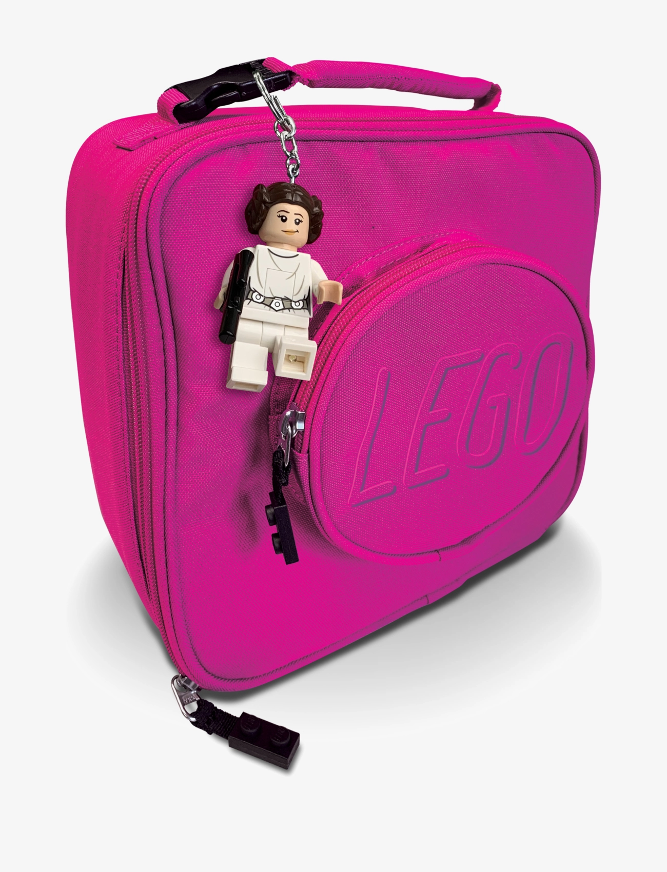 Euromic - LEGO PRINCESS LEIA w/BLASTER Key chain w/LED light - white - 2