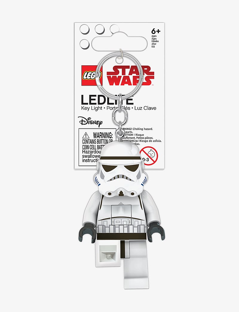 Star Wars - LEGO STORMTROOPER Key chain with LED light - schlüsselanhänger - white - 0