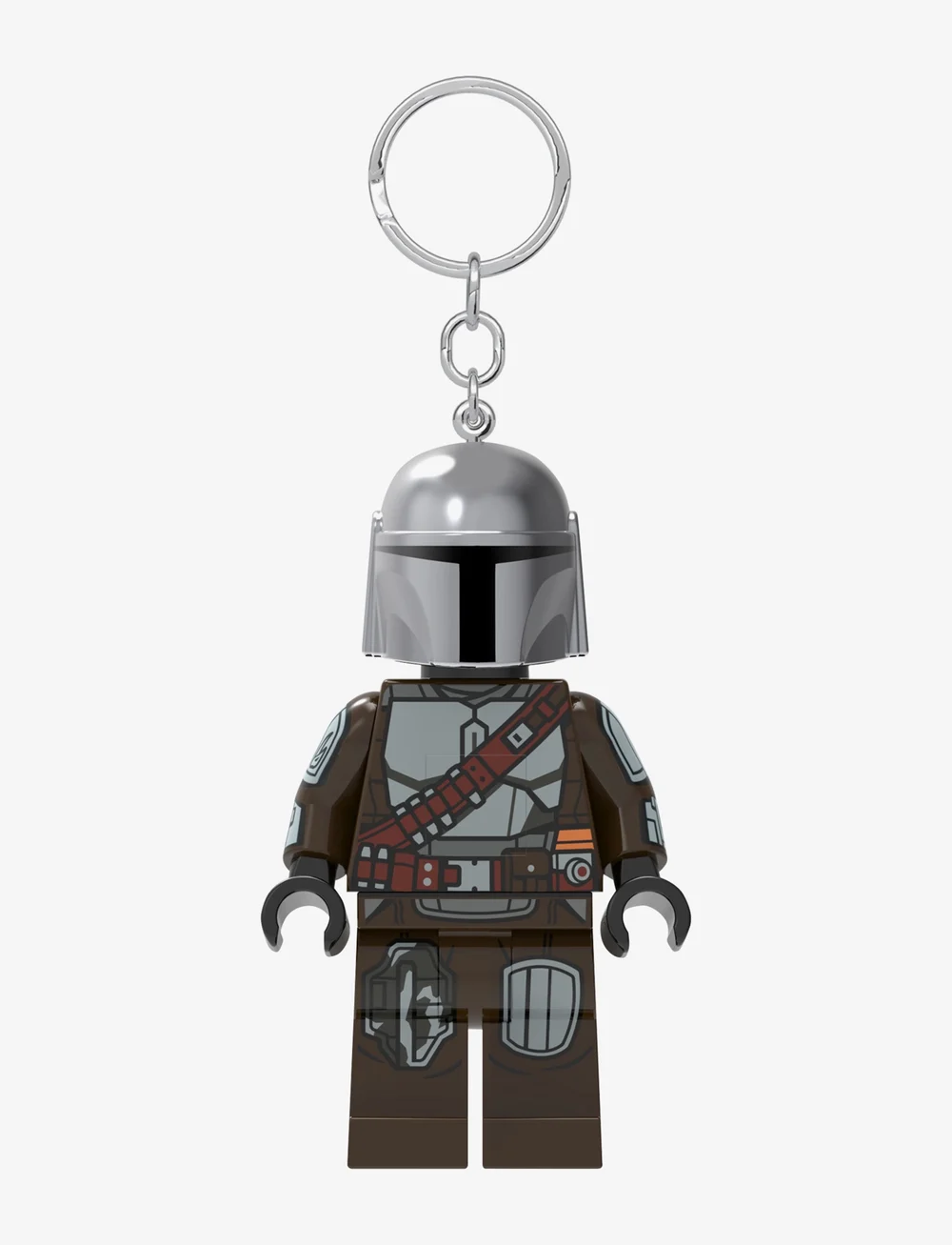 Star Wars - LEGO STAR WARS THE MANDAL, Key chain with LED light - schlüsselanhänger - black - 0