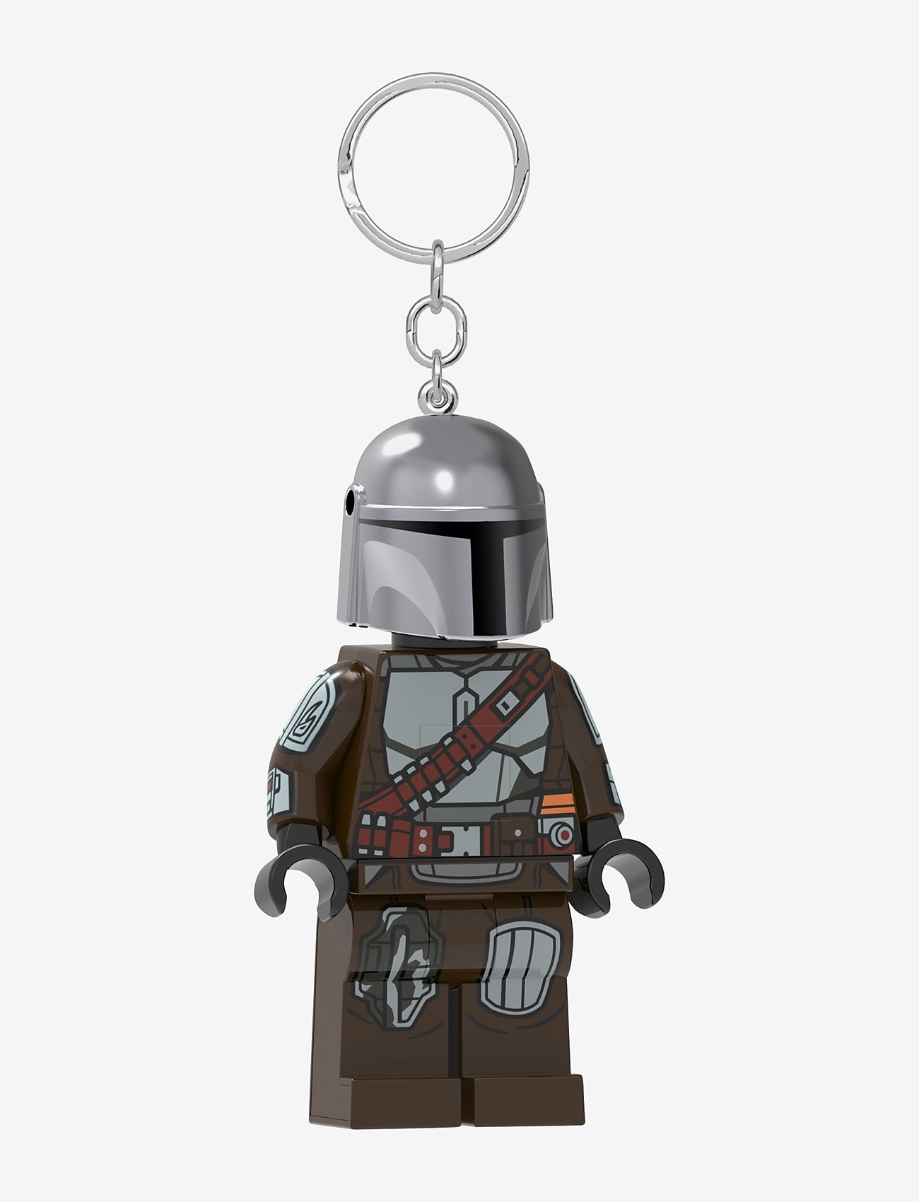 Star Wars - LEGO STAR WARS THE MANDAL, Nøglering med LED-lys - nøgleringe - black - 2