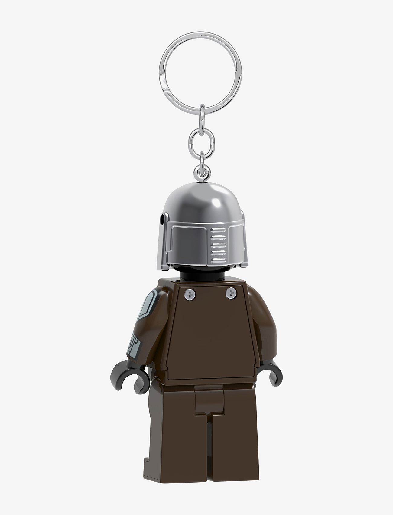Star Wars - LEGO STAR WARS THE MANDAL, Nøglering med LED-lys - nøgleringe - black - 3