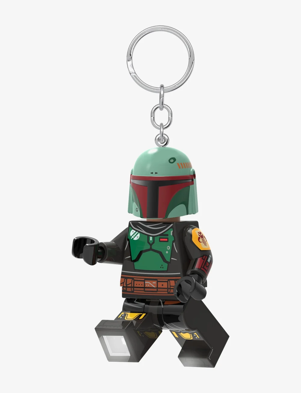 Star Wars - LEGO STAR WARS BOBA FETT Key chain with LED light - zubehör für taschen - green - 5