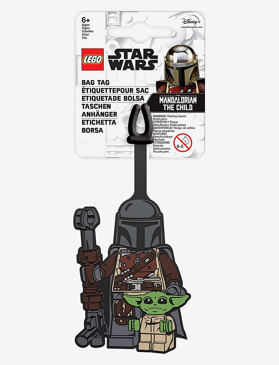 Star Wars Lego Star Wars Bag Tag The Mandalorian W child Reise Accessoires Boozt