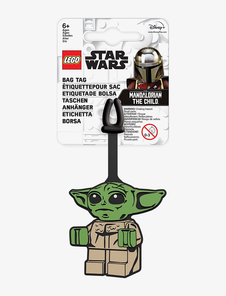 Euromic - LEGO STAR WARS, Bag tag, The Child - green - 0
