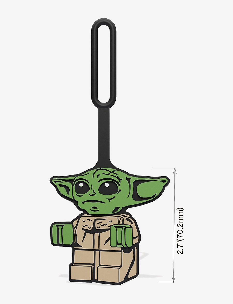 Euromic - LEGO STAR WARS, Bag tag, The Child - green - 1