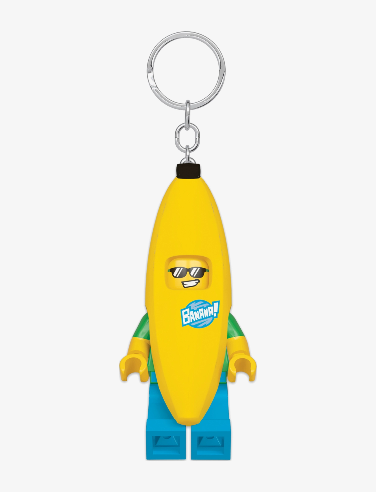 LEGO Ikonisk, Bananfyr Nøglering Med Led-Lys, One Size, Bags, Gelb - Bag Tags, Kinder