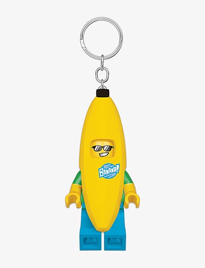 Lego Ikonisk, Bananfyr NøGlering Med Led-Lys - NøGleringe